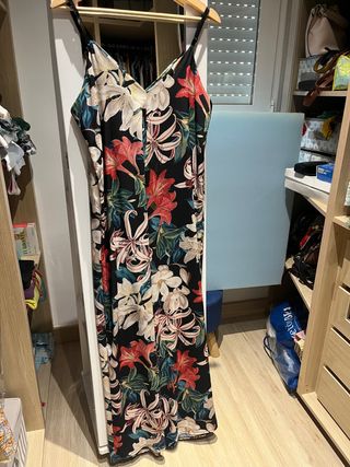 Mono de tirantas estampado flores