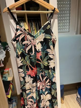 Mono de tirantas estampado flores