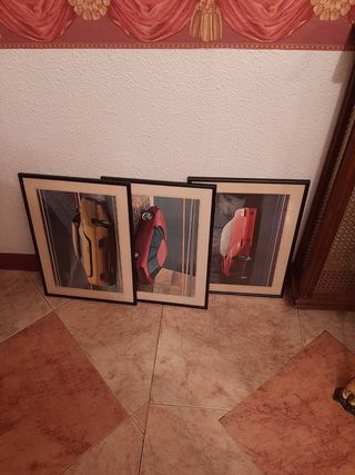 Cuadro de coches .5 € ..cada uno !!