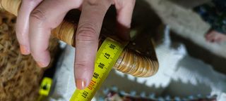 Cabecero Ratán, fibras naturales.