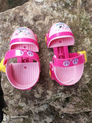 Patines. Niña