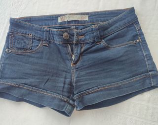 Pantalón vaquero corto Stradivarius t.36