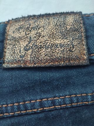 Pantalón vaquero corto Stradivarius t.36