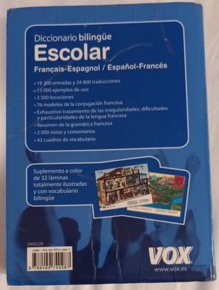 Diccionario francés/español español/fr