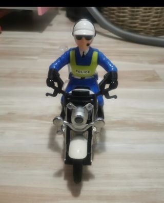 Pack coche robot y moto de policia