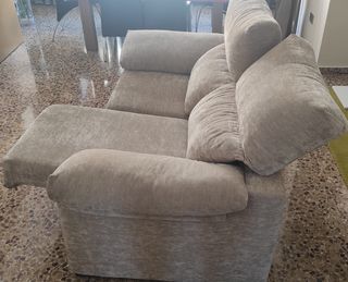 Sofá dos plazas extensible