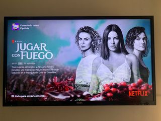 televisor led 40” SABA