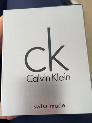 Reloj acero Calvin Klein