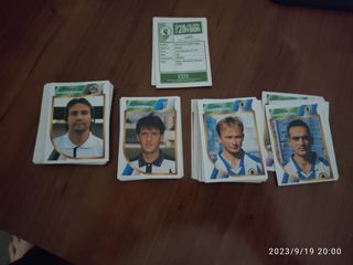 Cromos Liga este segunda división 94 95. Sin pegar