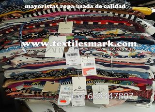 Ropa por kilos de segunda mano usada
