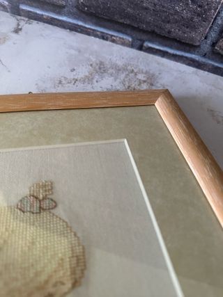 Quadro punto croce schema Gloria & Pat