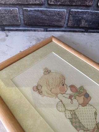 Quadro punto croce schema Gloria & Pat