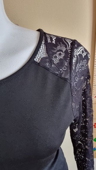 Vestido negro de mujer nuevo M/l