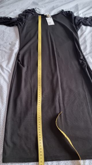 Vestido negro de mujer nuevo M/l