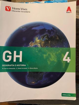 Libro Geografía e Historia 4°ESO Vicens Vives