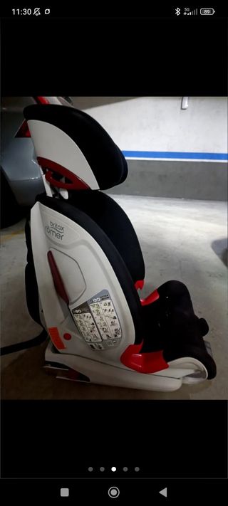 Silla coche niños Romer Britax 