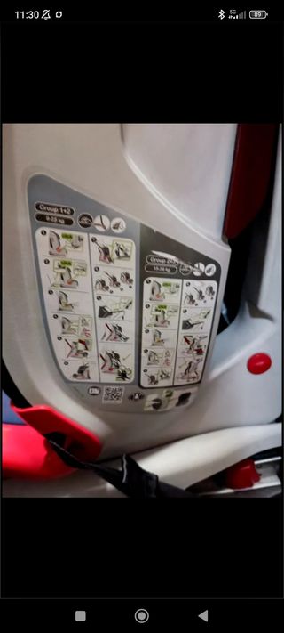 Silla coche niños Romer Britax 