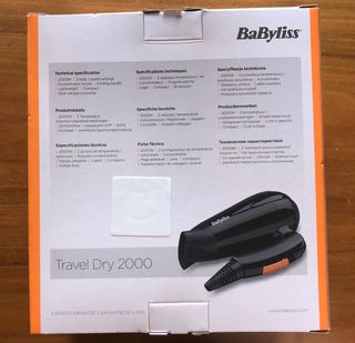 Secador de pelo Babylisa plegable