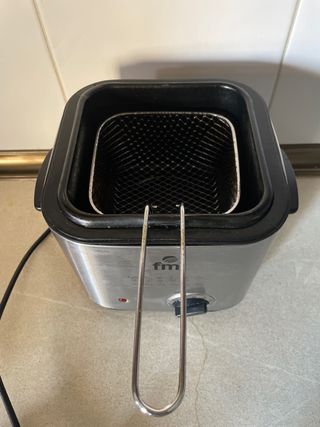 Freidora de acero inoxidable FM pequeña