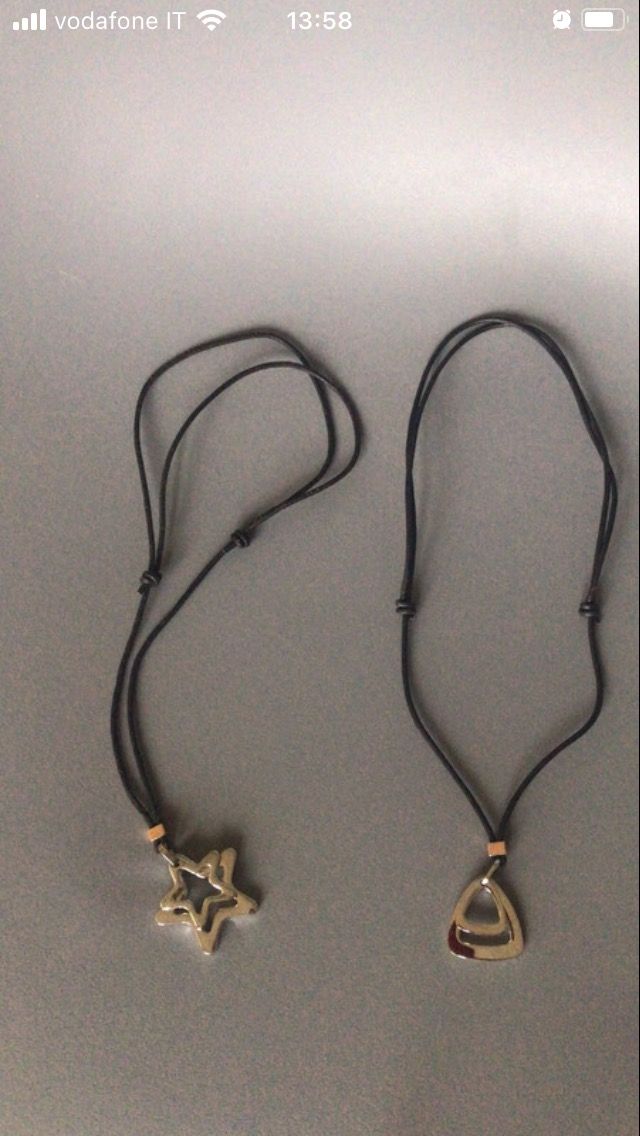 Set di n. 2 collane DNA