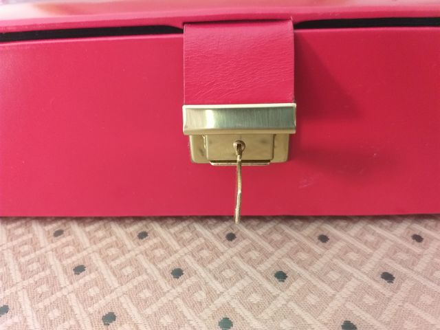 Joyero forrado terciopelo