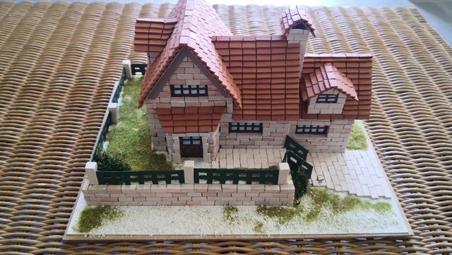 Maqueta casa rústica
