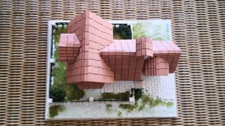 Maqueta casa rústica