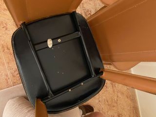 Sillas de comedor de cuero