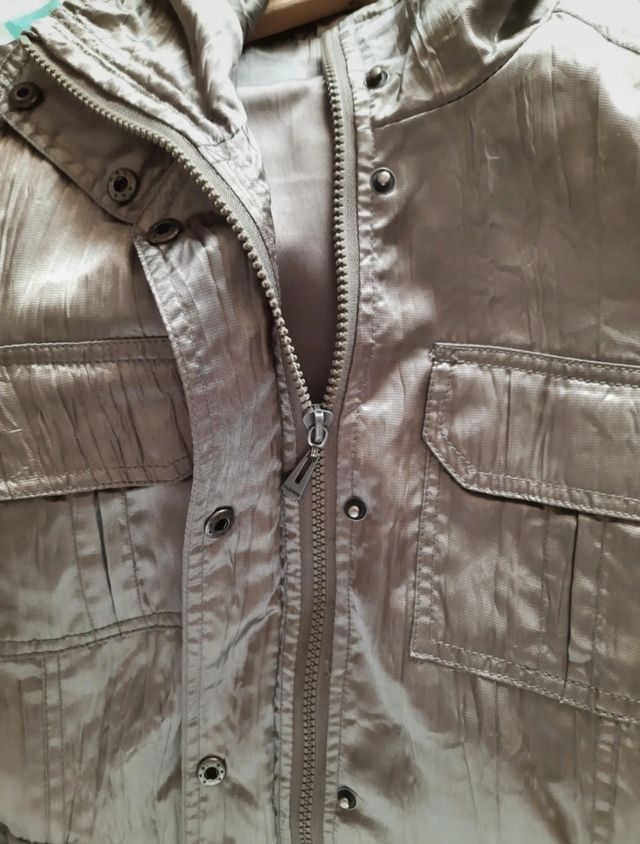 Giacca in raso lucido