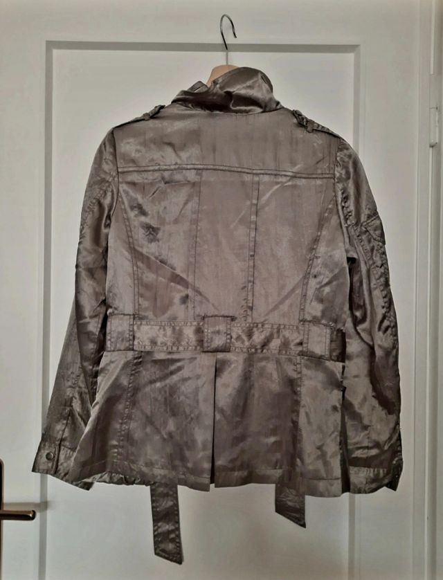 Giacca in raso lucido