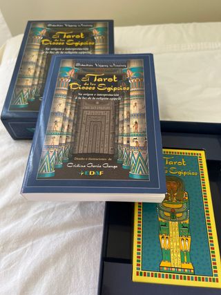 Cartas y libro • Tarot de los Dioses Egipcios