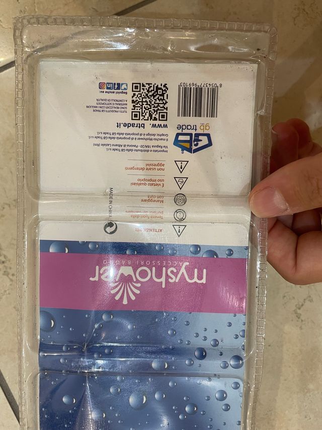 asta tenda doccia angolare