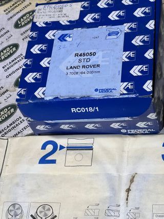 RTC6066S 6XSET Aros piston 3.9 STD V8 LAND ROVER 