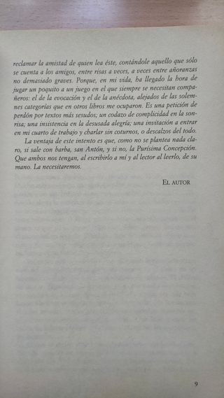 Ahora hablaré de mí - Antonio Gala