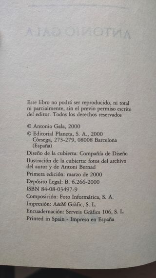 Ahora hablaré de mí - Antonio Gala
