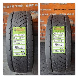 245 70 17.5 GOODYEAR juego de 2 RF 17055 17056