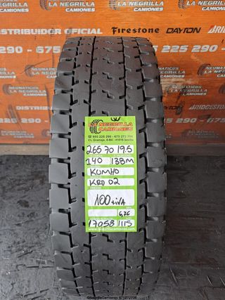 265 70 19.5 KUMHO juego de 4 REF 17057 17058 17059