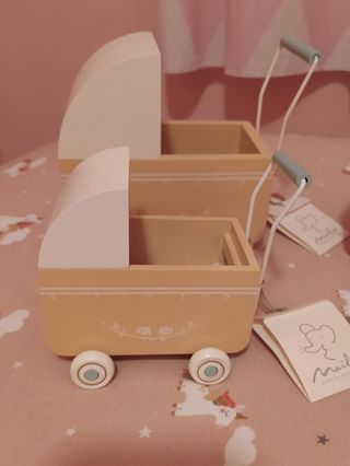 Carrito Vintage Amarillo Maileg Nuevo