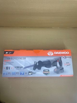 Caladora/Sierra lineal inalambrica daewoo DALRC18-