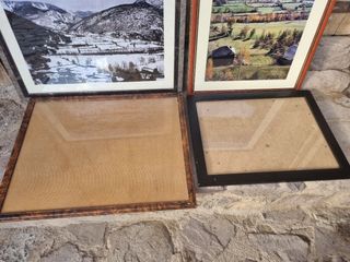 Lote de marcos. Cuadros