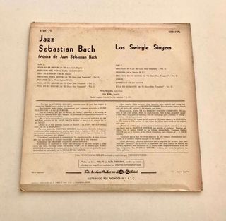 LOTE DE 5 VINILOS  JOHANN S. BACH!!