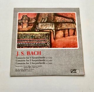 LOTE DE 5 VINILOS  JOHANN S. BACH!!