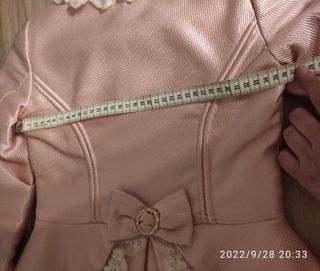 Corpiño fallera niña