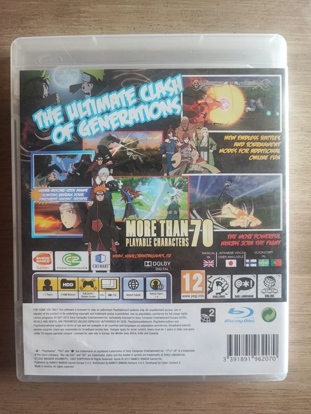 Naruto Ultimate Ninja Storm Generations PS3