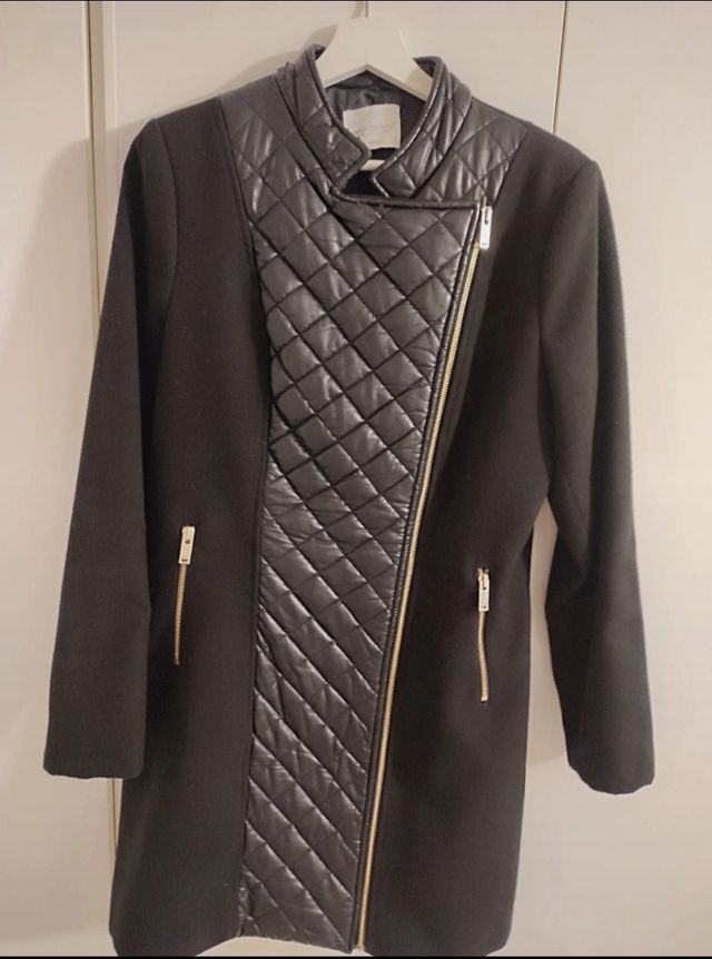 Cappotto nero invernale