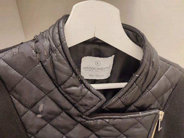 Cappotto nero invernale