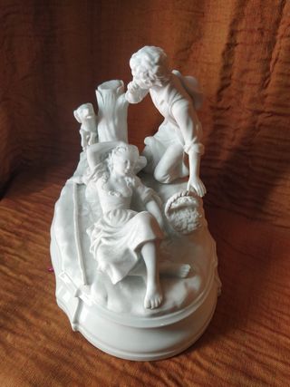 escena campestre bicuit BIDADOSA