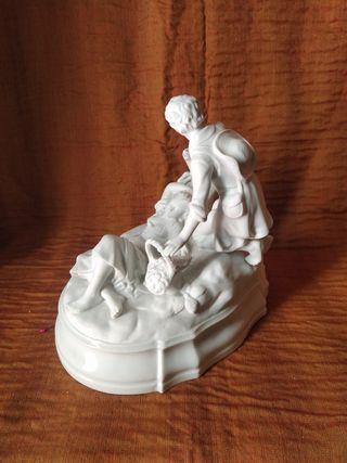 escena campestre bicuit BIDADOSA