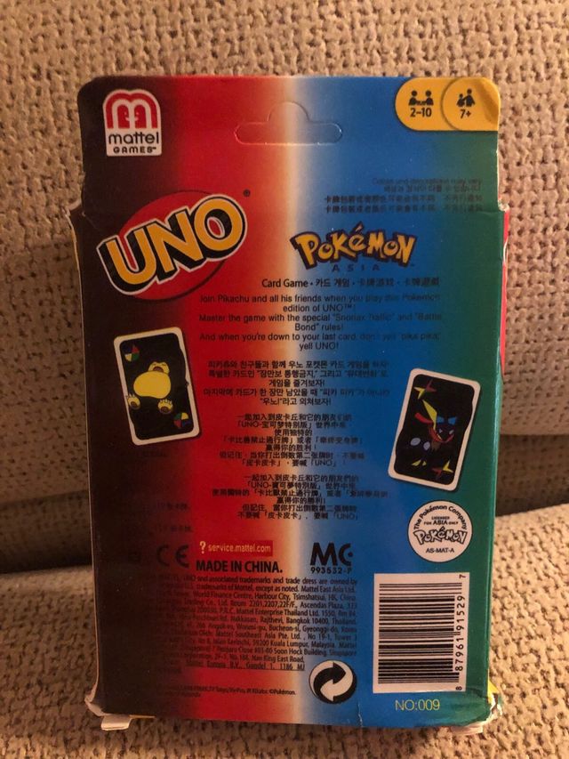 UNO Pokemon