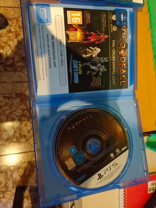 Juego ps5 godfall